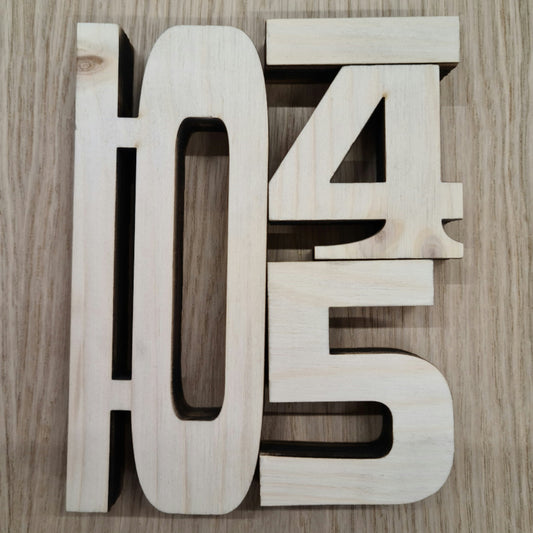 Blocs numèrics de fusta